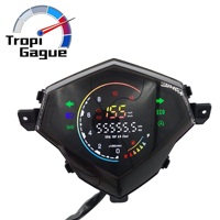 Untuk YAMAHA Mio125 MIO I125 Mio110 Mio M3 Meteran Digital Generasi Kedua Odometer LED Speedometer Rakitan Instrumen
