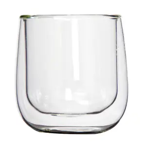 ייחודי עיצוב ברור תה זכוכית כוס מיץ custom בורוסיליקט זכוכית גביע