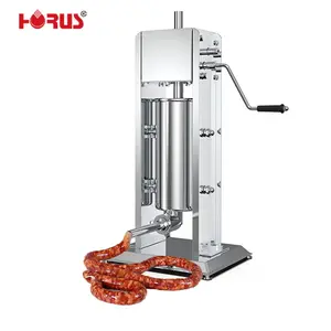 Horus 7L manuel doré fournisseur Pepperoni saucisse faisant la machine de remplissage commercial