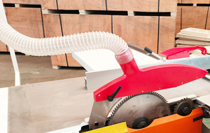 Para Carpinteria, Multifuncion Sierra De Panel 2600mm Con Mesa Deslizante Para Corte De Madera a 45 Grados - Product Image 6