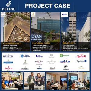 Solución Llave en Mano para Proyecto de Hotel Hilton Radisson <span class=keywords><strong>Blu</strong></span>, Muebles de Hotel Modernos de Lujo de 5 Estrellas, Juego de Muebles Personalizados para Vestíbulo y Habitaciones - Product Image 4