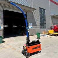 Pompe à structure secondaire compacte, 360 °   Perche rotative, idéale pour les coulis intérieurs en espaces restreints.