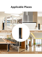 Diffuseur d'arômes commercial sur pied grande capacité 1000 ml certifié CE, machine à parfum sans eau en métal A316 OEM