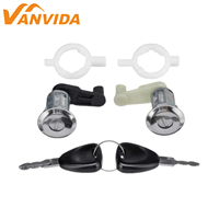 Serrure de porte de voiture avec clé OE 7701468981 7701468982 7701468983 7701468984 7701474906 pour RENAULT MEGANE