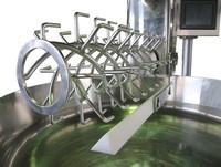 Machine industrielle automatique à riz frit grande capacité en acier inoxydable, mélangeur de cuisson pour cuisine commerciale