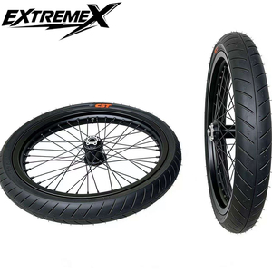 Ensemble de roues de moto en aluminium pour Light Bee Ultra Bee, <span class=keywords><strong>17</strong></span> <span class=keywords><strong>pouces</strong></span>, avec pneus 70/90-<span class=keywords><strong>17</strong></span> et 90/80-<span class=keywords><strong>17</strong></span>, roues Sumoto pour LBX - Product Image 2
