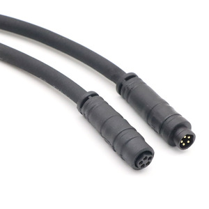 Elektrisches M8 2-poliges vor geformtes Kabel IP67-Anschlusskabelsatz Gerades Single-End-Form kabel für Sensor - Product Image 5