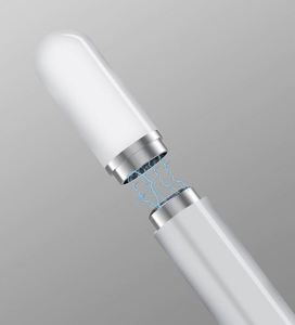 4-in-1 renkli plastik UV kaplı Stylus tükenmez kalem yazma pürüzsüz promosyon işareti kalem ile özel Logo - Product Image 6