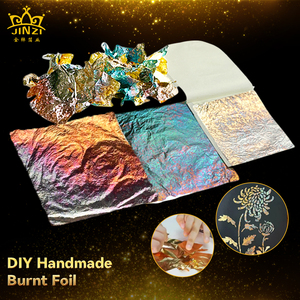 Fogli di Carta Metallizzata Imitazione Foglia d'Oro per Arte e Artigianato, Alta Qualità, Prezzo all'Ingrosso - Product Image 1