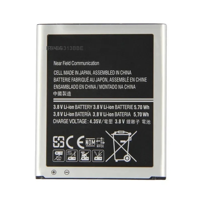 1500mAh EB-BG313BBE Battery for Samsung Galaxy ACE 3 ACE 4 Neo G313H G318H S7272 S7898 S7562C G357 Replacement Phone Battery