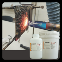 Hankook Firetech HFT-FR 300 Revêtement Liquide Isolant Thermique Ignifuge à Usage Industriel Formation de Couche d'Air Blocage de la Chaleur