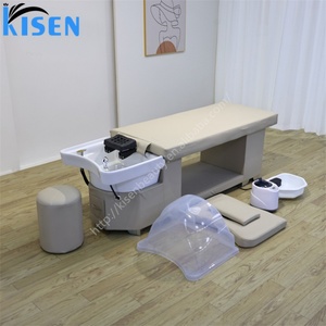 Kisen Top Design Nouveau Lit de Lavage de Cheveux Professionnel, Table de Spa Capillaire, Fauteuil de Massage, pour Soins du Visage et de Beauté en Salon, En Promotion - Product Image 6