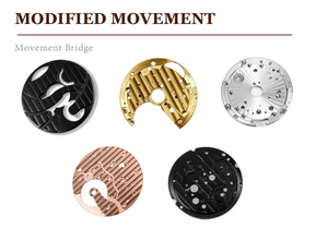 กลไกนาฬิกา NH35A ระดับพรีเมียมแบบกำหนดเอง 24 จิวเวลรี่ ความแม่นยำสูง ระบบอัตโนมัติ พร้อมบริการปรับแต่งโรเตอร์ด้วยเครื่อง CNC - Product Image 4