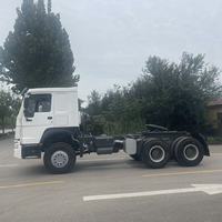 Venta al por Mayor de Camiones Tractores Sinotruk Howo 6x4 con Tracción en Todas las Ruedas, Camión Remolque Usado de 10 Ruedas