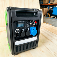 Générateur onduleur bi-carburant super silencieux 6,25 KVA monophasé essence/GPL pour maison, camping-car et extérieur