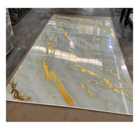 Plaque de roche en carbone de 8 mm, ardoise en charbon de bambou, carrelage en porcelaine, marbre, pierre frittée, dalle murale, placage de bambou, panneau mural en PVC
