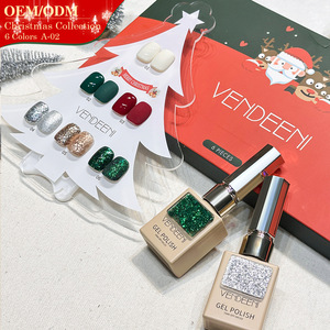 ชุดยาทาเ<span class=keywords><strong>ล</strong></span>็บเจ<span class=keywords><strong>ล</strong></span> ODM/OEM สี<span class=keywords><strong>แดง</strong></span>ปีใหม่/คริสต์มาส 6 สี วินเทจ สี<span class=keywords><strong>เขียว</strong></span>ประกายเ<span class=keywords><strong>ล</strong></span>ื่อม ยูวี<span class=keywords><strong>เจ</strong></span><span class=keywords><strong>ล</strong></span> ปลอดสารพิษ ติดทนนาน - Product Image 2
