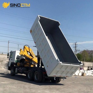 Nouveau <span class=keywords><strong>camion</strong></span> <span class=keywords><strong>benne</strong></span> diesel Sinotruk Howo 6x4 à 10 roues avec <span class=keywords><strong>grue</strong></span> hydraulique à <span class=keywords><strong>bras</strong></span> droit <span class=keywords><strong>de</strong></span> 16 tonnes, moteur <span class=keywords><strong>de</strong></span> pompe et moteur à engrenages, capacité <span class=keywords><strong>de</strong></span> levage <span class=keywords><strong>de</strong></span> 18 m - Product Image 5