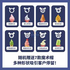 Máquina de helado suave Twin Twist para yogur helado, smoothies, batidos, bebidas congeladas y granizados - Product Image 5