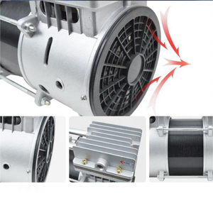 100L ปั๊มลมแรงดันสูง BW550A หัวลูกสูบสำหรับทันตกรรมทางการแพทย์ - Product Image 3