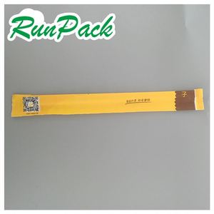 Runxing japonais personnalisé en bois entièrement fermé <span class=keywords><strong>baguettes</strong></span> avec logo sur la manche pour les <span class=keywords><strong>sushis</strong></span> de nouilles de riz - Product Image 5