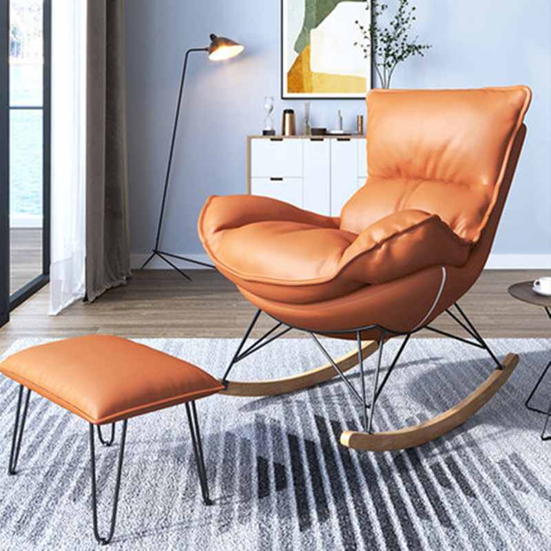 Modern Nordic Lobster Rocking Chair for Living Room - Lightweight