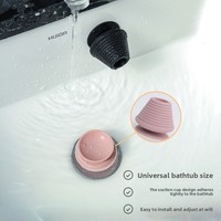 Bouchon universel pour baignoire, bouchon de lavabo, bouchon anti-fuite pour lavabo, couvercle d'étanchéité pour drain de sol, réglable, moderne et minimaliste