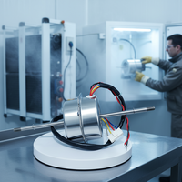 Moteur à pôles ombragés pour appareils électroménagers, moteur de soufflerie de congélateur, en promotion