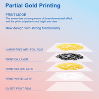 Impresora UV DTF Senchro de 60 cm, 4 cabezales Epson, rollo a rollo automático, todo en uno, impresión, laminado, foil, un solo paso, nueva, 1 año de garantía