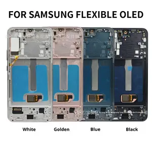 Gruppo schermo integrato domestico per <span class=keywords><strong>Samsung</strong></span> <span class=keywords><strong>S22</strong></span> + Display di <span class=keywords><strong>dimensioni</strong></span> originali con telaio per S9060 garanzia di 1 anno - Product Image 3