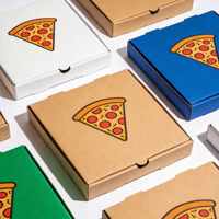 Heißer Verkauf: Fortschrittliche schwarze Pizzakartons ab Werk – 12 & 18 Zoll, rechteckige Lebensmittelverpackungen