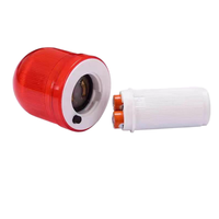 Mini-phare de signalisation routière à batterie pour cône de signalisation, lumière d'avertissement clignotante