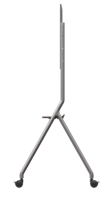 IBoard 55-86 pouces disponible support de télévision mobile support de sol chariot de chariot de télévision affichage tout-en-un avec roues