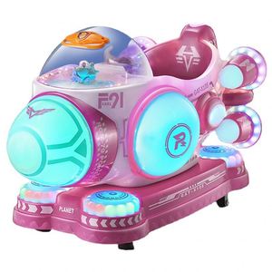 Venta al por mayor de fábrica: Nuevos juegos mecánicos infantiles eléctricos operados con monedas, columpios infantiles con forma de dirigible. - Product Image 1