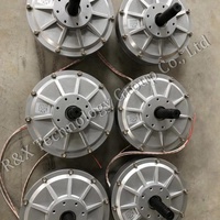 Moteur à aimant sans noyau personnalisé 5 kW 2000 tr/min, silencieux, triphasé, à faible régime, pour éolienne à axe vertical, certifié CE