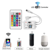 Ruban LED Flexible RVB Intelligent 12V avec Synchronisation Musicale et Télécommande par Application pour Rétroéclairage de Chambre, TV et PC, Bande Lumineuse LED Ambiante SMD 5050