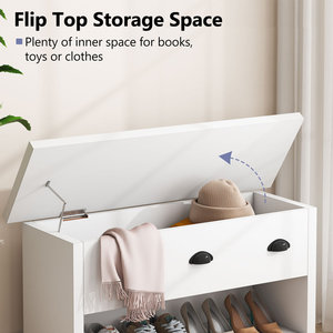 Kệ Để Đồ Lật 3 Trong 1 Thiết Kế Đa Năng Với Nhiều Ngăn Đựng Giày - Product Image 4