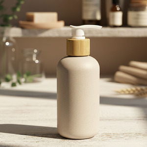 Umwelt freundliche Weizenstrohpumpen-Spender flasche Perfekt für Dusch gel-und Flüssig seifen verpackungen - Product Image 3