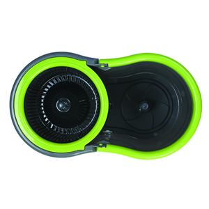 Bộ lau nhà xoay 360 độ chất lượng cao với xô nhựa và miếng lau sợi microfiber thay thế dùng cho vệ sinh nhà cửa - Product Image 5