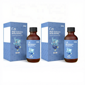 Bebida líquida de extracto de calcio de marca propia OEM personalizada de <span class=keywords><strong>Planta</strong></span> herbácea, suplemento de Salud de refuerzo infantil de grado alimenticio puro - Product Image 3