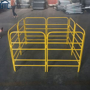 Thép Bền Gấp Vuông Bốn Mặt Rào Cản Mở Rộng Kim Loại Cửa Cống Bảo Vệ Hàng Rào Hàng Rào Trellis & Cổng - Product Image 2