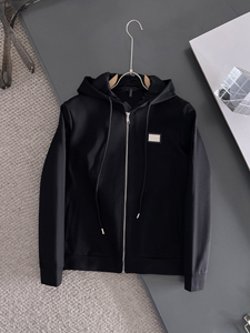 Completo Tuta Sportiva da Uomo 2 Pezzi <span class=keywords><strong>Dolce</strong></span> & <span class=keywords><strong>Gabbana</strong></span>: Giacca con Cappuccio Tinta Unita e Pantaloni Jogger con Elastico e Coulisse in Vita - Outfit Coordinato di Lusso - Product Image 2