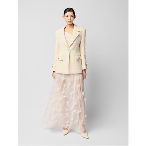 Chemisiers et Blouses Élégants pour Femmes de Haute Qualité – Chemise LUSTROUS VEIL Transparente Brodé à Motifs Floraux en Dentelle pour Fêtes - Product Image 6