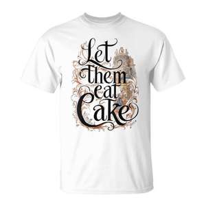 Camiseta Let Them Eat Cake estilo rococó francés María Antonieta - Product Image 1
