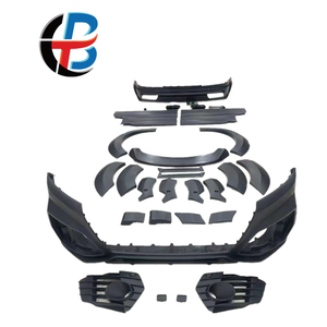 ชุดบอดี้ <span class=keywords><strong>Q7</strong></span>แบบกว้างสไตล์ <span class=keywords><strong>ABT</strong></span> สำหรับรถ Audi <span class=keywords><strong>Q7</strong></span> 2016-19อุปกรณ์แต่งคิ้วล้อหน้าสภาพใหม่ - Product Image 1