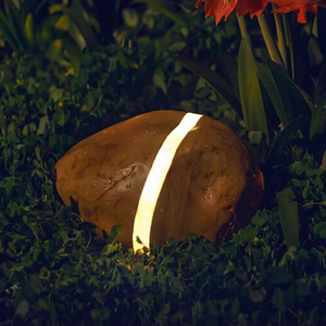 Lampes de Noël LED extérieures en pierre lumineuse IP65, motif festif pour la décoration de parcs, de sentiers, de paysages et d'événements saisonniers - Product Image 1