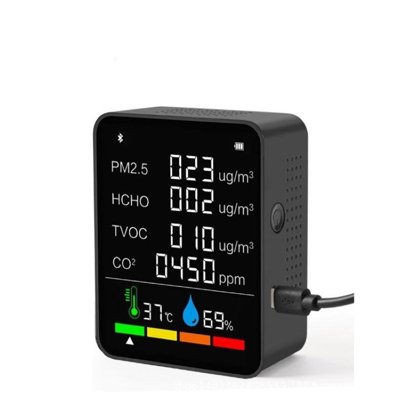 Высокочувствительный портативный умный наружный внутренний PM 2,5 Датчик качества воздуха, детектор загрязнения, измеритель, двуокись углерода ppm CO2