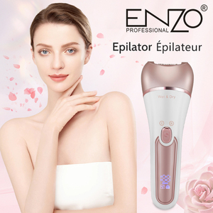 Kit de toilettage 5 en 1 ENZO, rasoir sans douleur, brosse de massage pour le nettoyage du visage, épilateur électrique pour femmes, pour le corps - Product Image 2