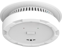 Detectores de Seguridad Fotoeléctricos ABS Resistentes al Fuego para Casas Unifamiliares, Viviendas Multifamiliares, Hoteles, Propiedades de Alquiler, Dormitorios