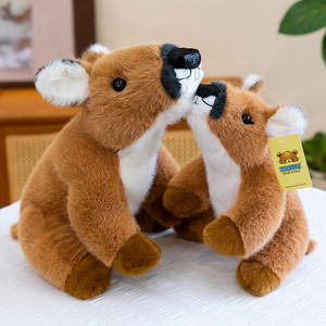 Juguete de Peluche de Ciervo Adorable Relleno de Algodón PP Súper Suave, Venta al por Mayor de Fábrica, Regalo de Cumpleaños para Niños, Alivia el Estrés - Product Image 1